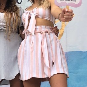 Privacy Please Two Piece Skirt Set